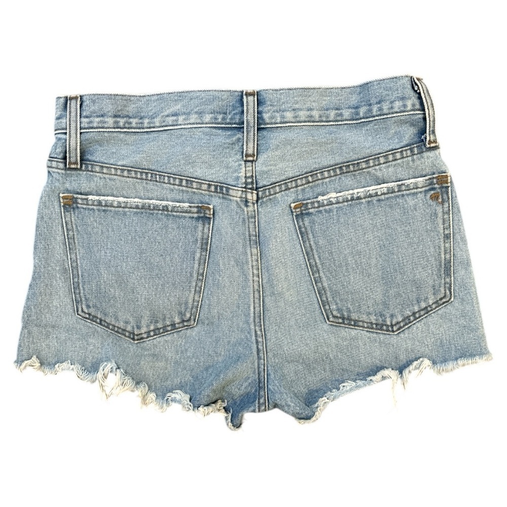 Madewell Light Wash Relaxed Denim Shorts Size 27 - Picture 6 of 8